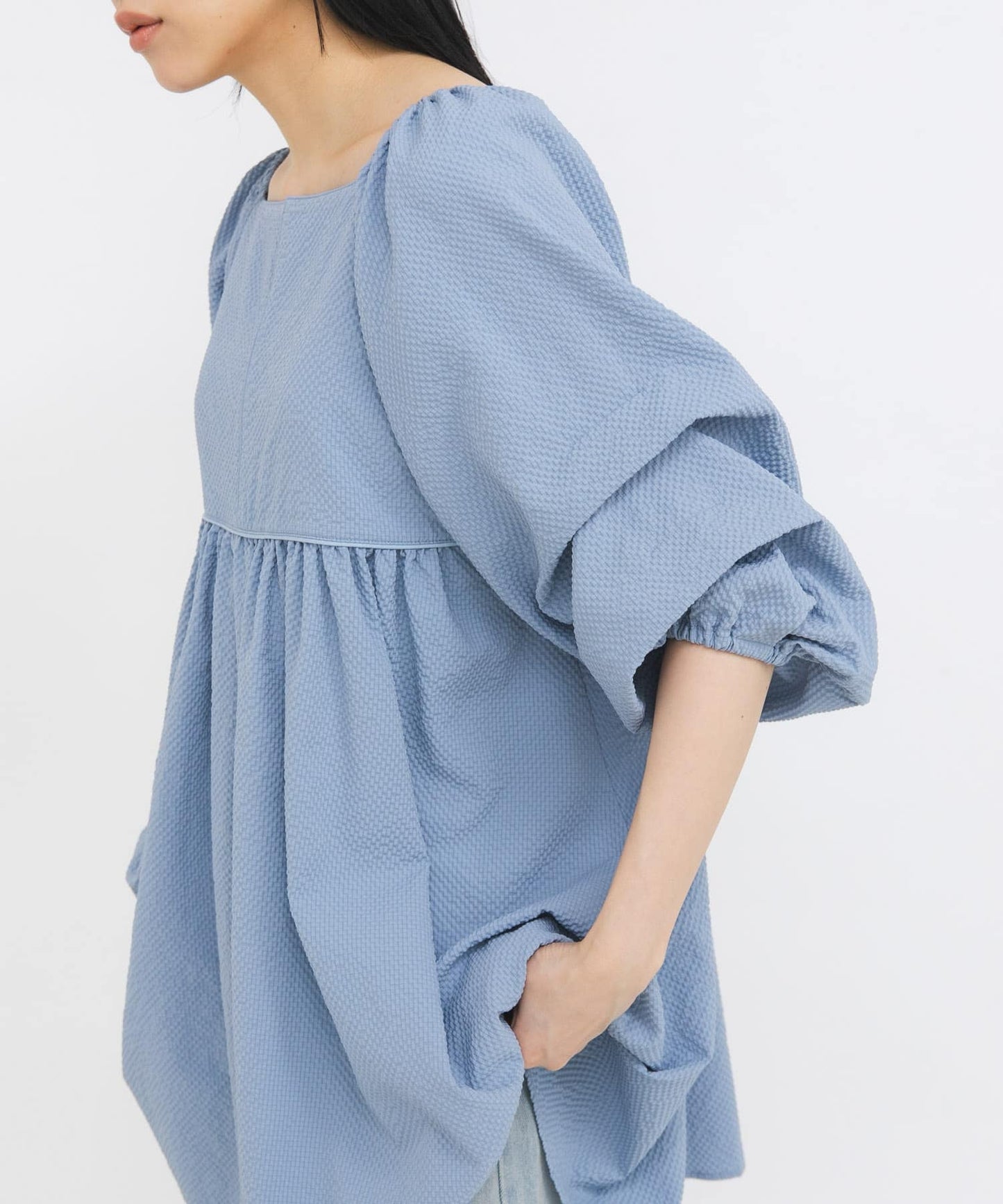 KBF Tucked Sleeve Mini Dress - Image 18