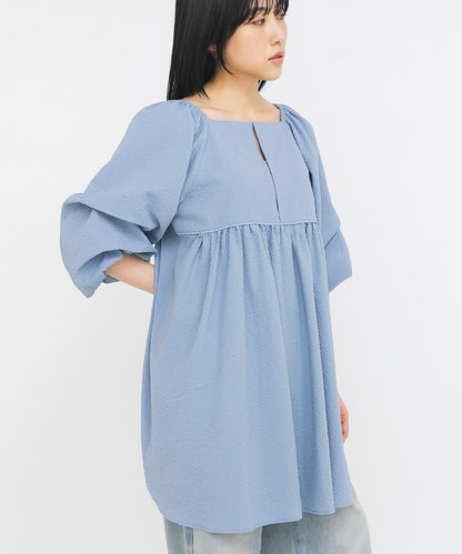 KBF Tucked Sleeve Mini Dress - Image 20