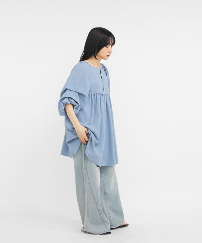 KBF Tucked Sleeve Mini Dress - Image 22