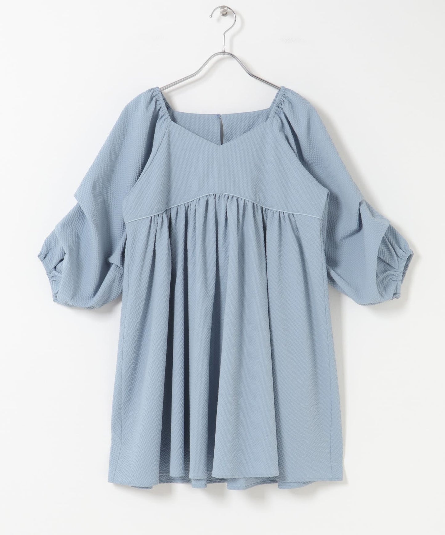 KBF Tucked Sleeve Mini Dress - Image 27