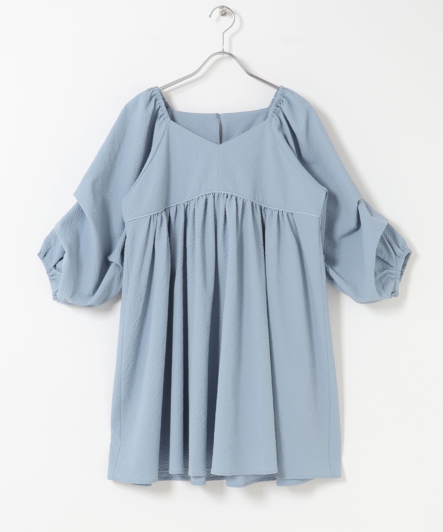 KBF Tucked Sleeve Mini Dress - Image 27