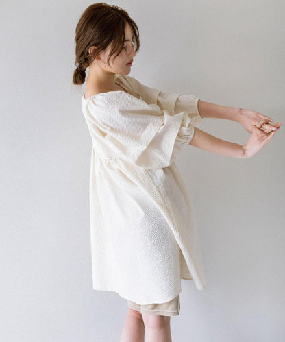 KBF Tucked Sleeve Mini Dress - Image 5