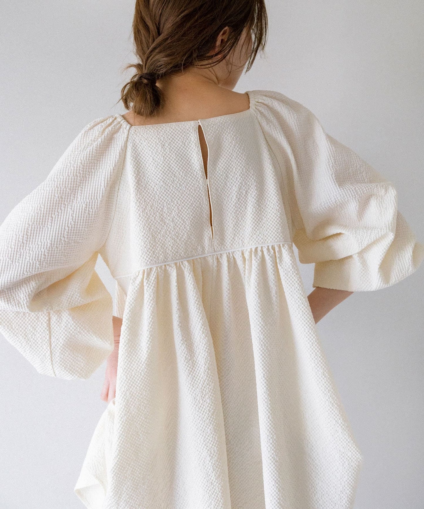 KBF Tucked Sleeve Mini Dress - Image 6