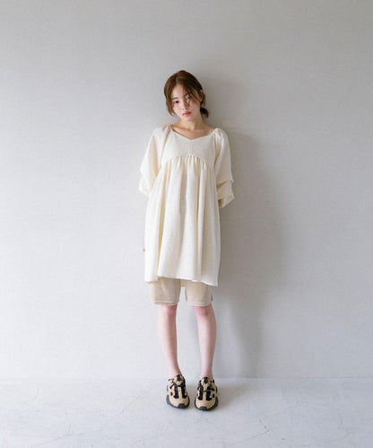 KBF Tucked Sleeve Mini Dress - Image 7