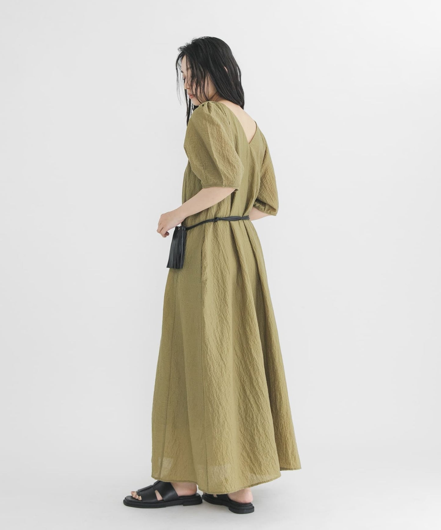 KBF 2WAY打褶袖A字ops - Image 8