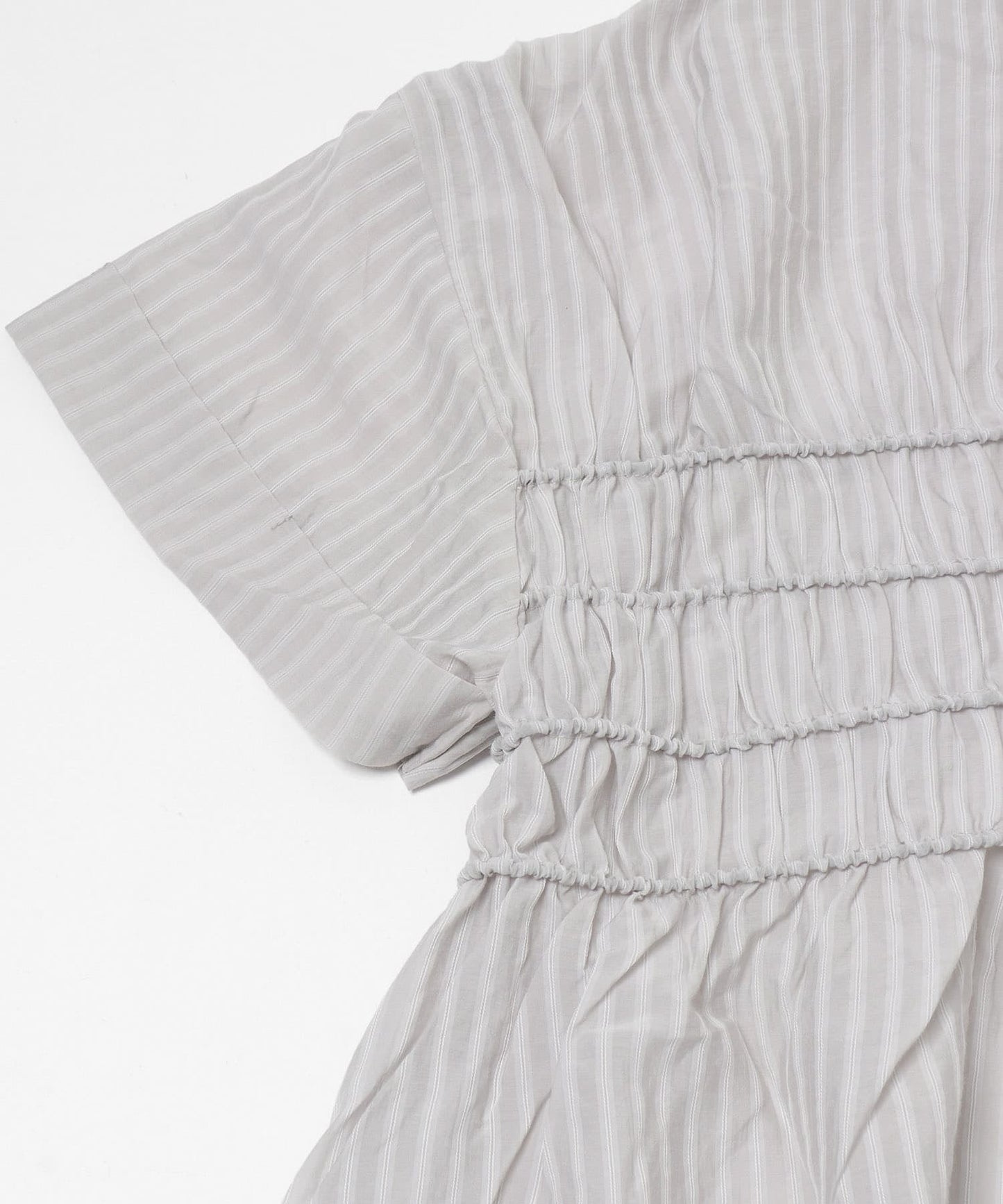 KBF Shirred Sheer Mini Dress - Image 32