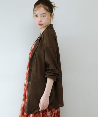 KBF 格紋吊帶連身裙 - Image 18