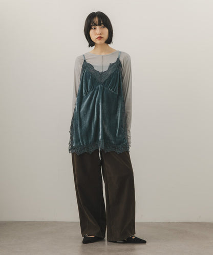 KBF Velour lace camisole - Image 37