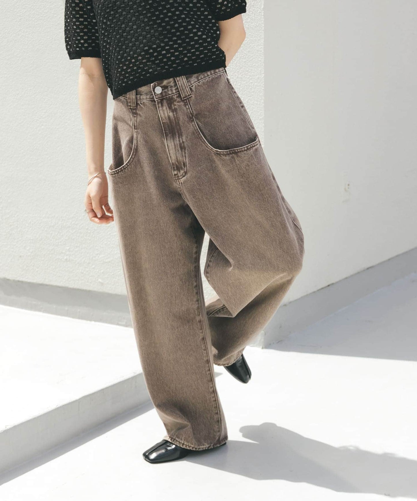 [必入靚褲] KBF BIG pocket design denim