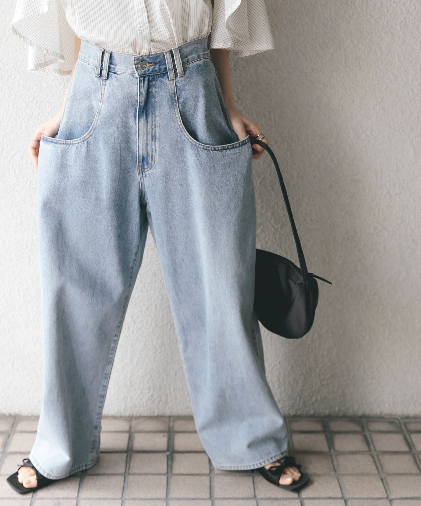 [必入靚褲] KBF BIG pocket design denim