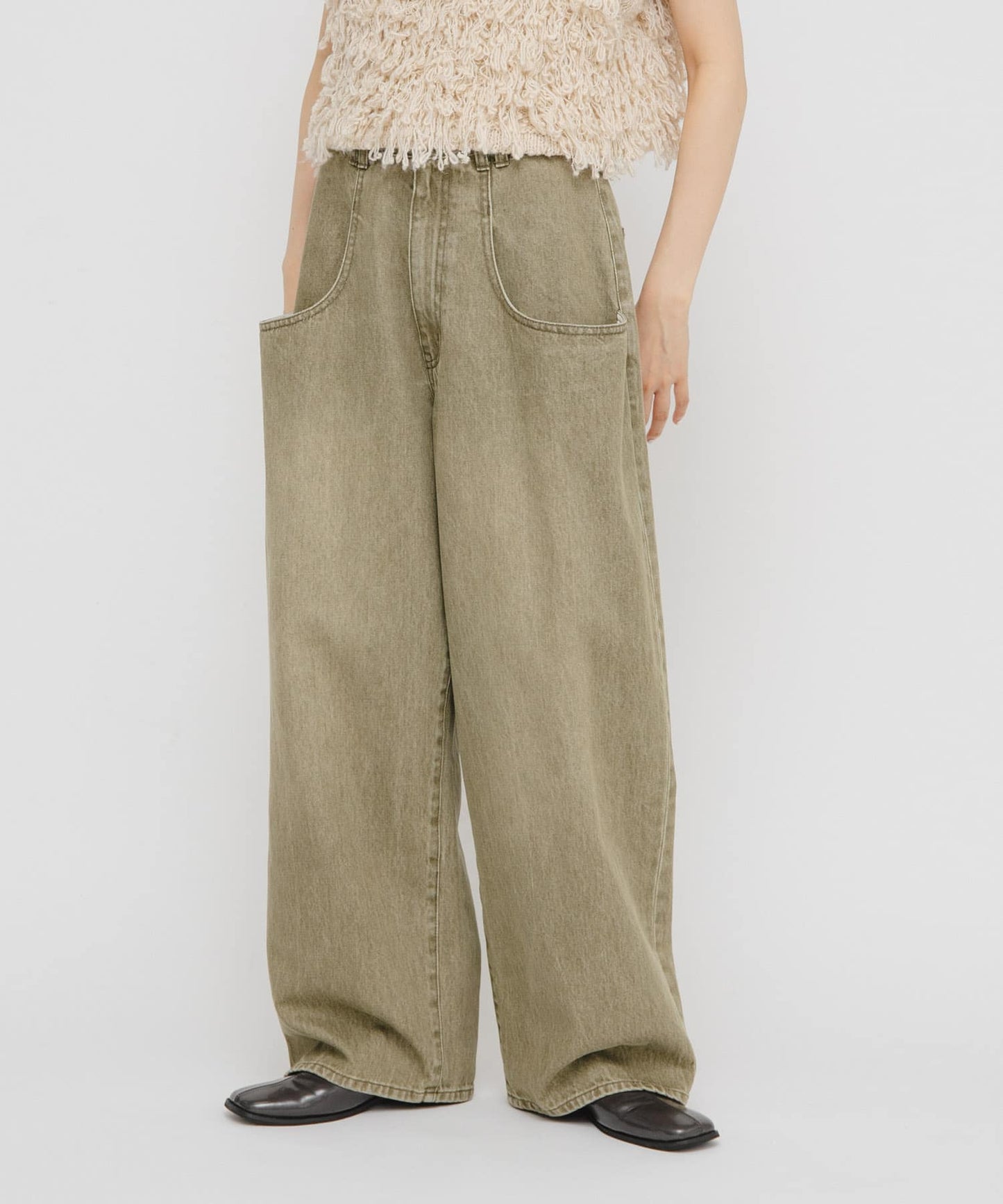 [必入靚褲] KBF BIG pocket design denim