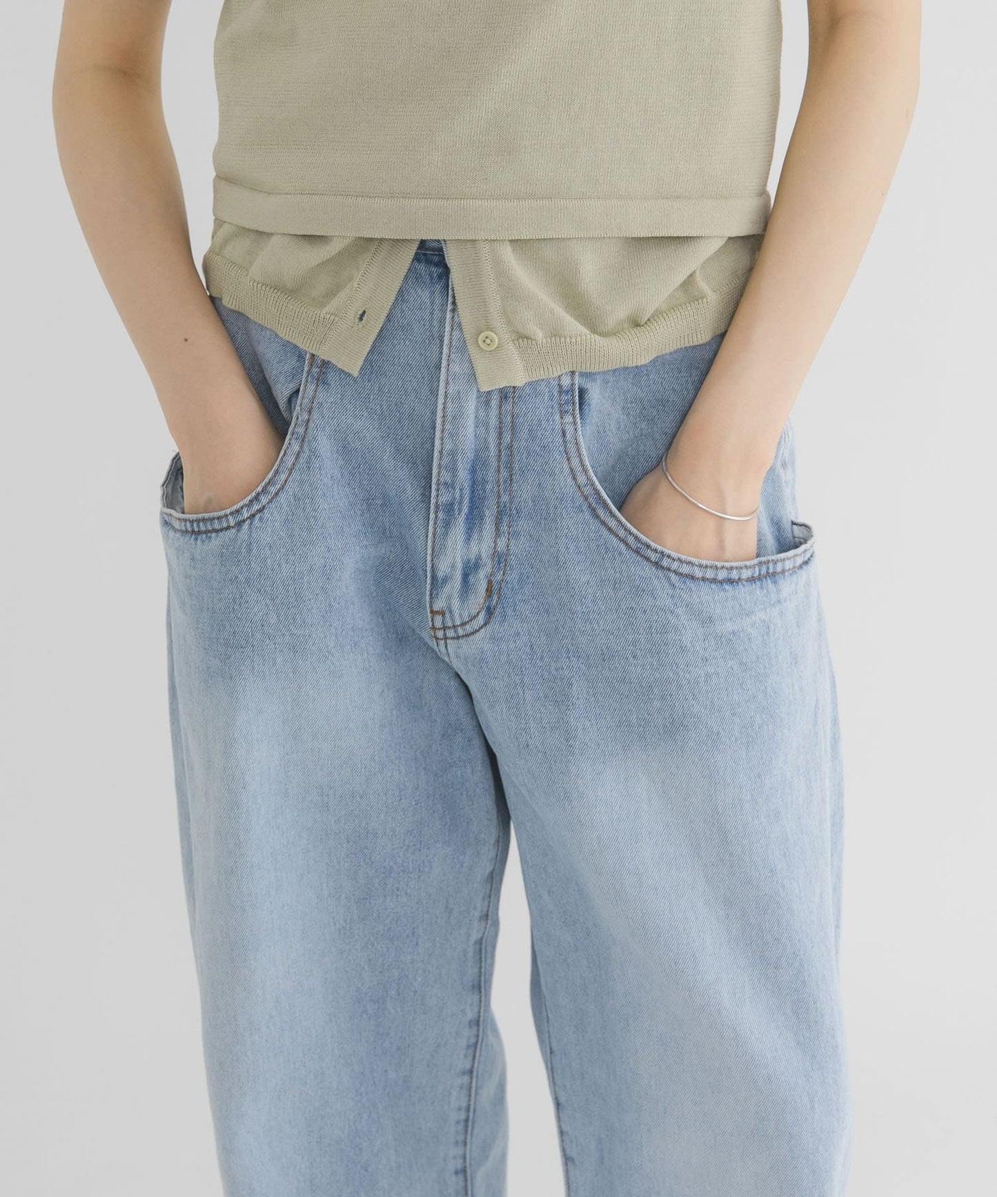 [必入靚褲] KBF BIG pocket design denim - Image 1