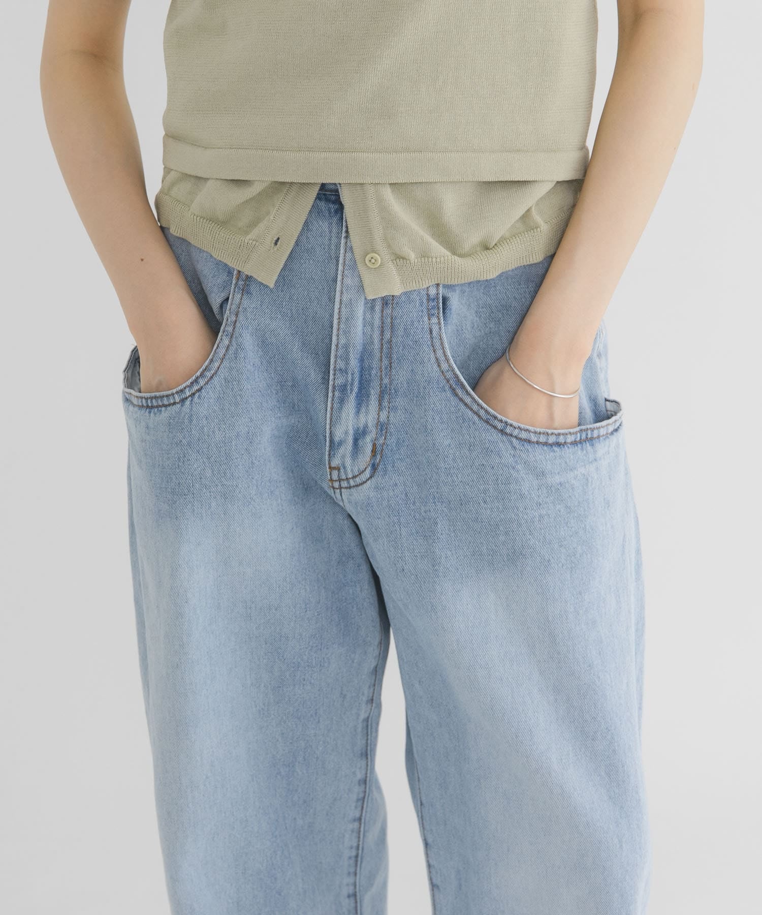 [必入靚褲] KBF BIG pocket design denim - Image 1