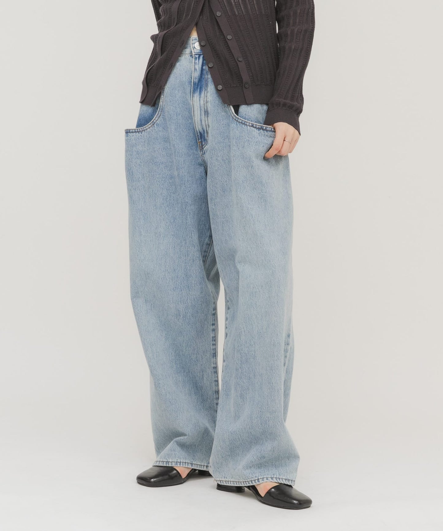 [必入靚褲] KBF BIG pocket design denim - Image 11