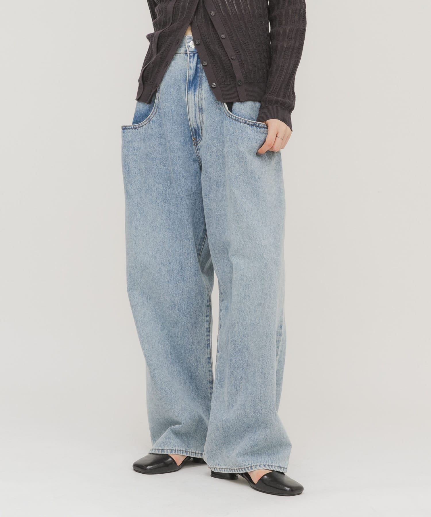 [必入靚褲] KBF BIG pocket design denim - Image 11