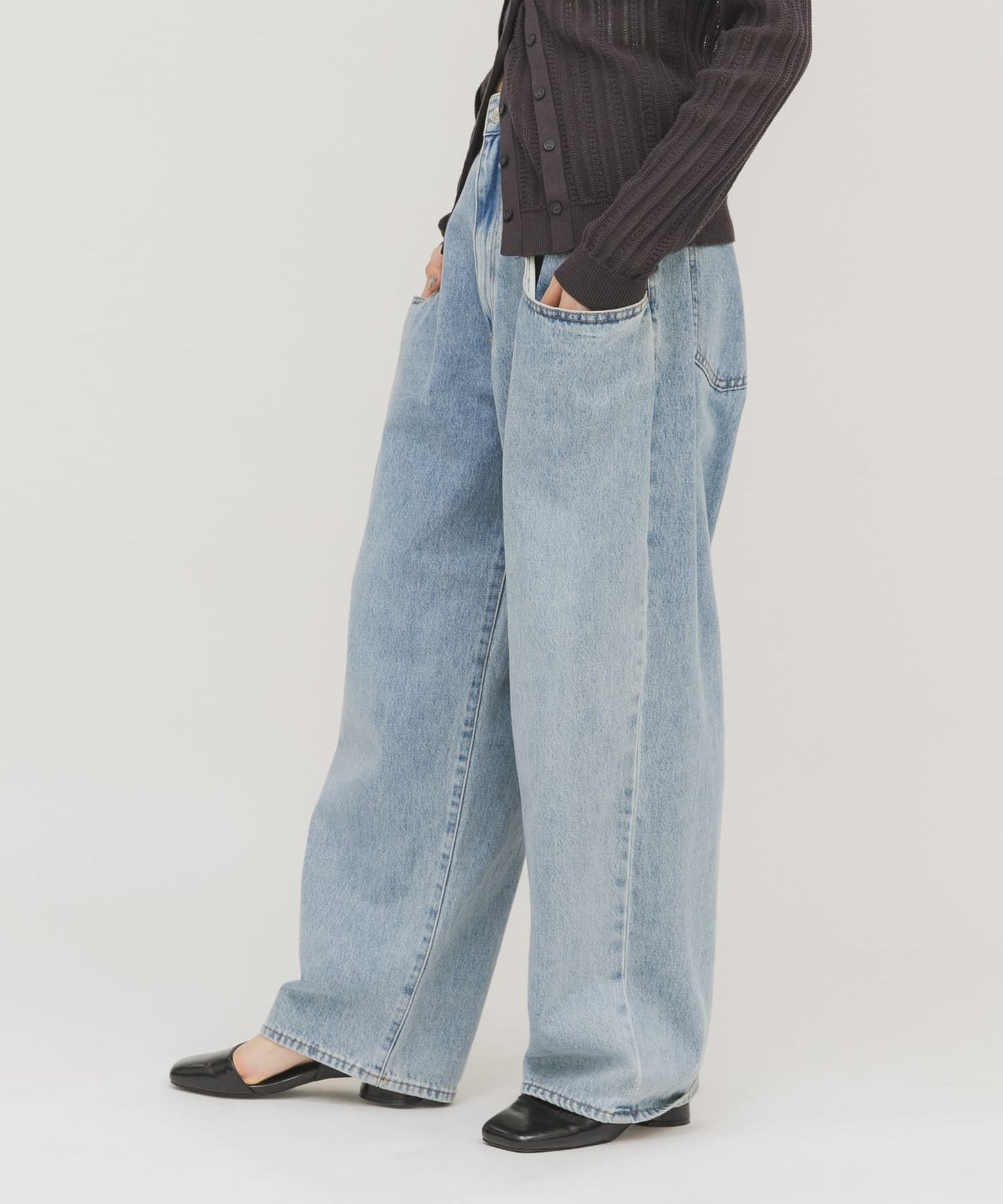 [必入靚褲] KBF BIG pocket design denim - Image 12