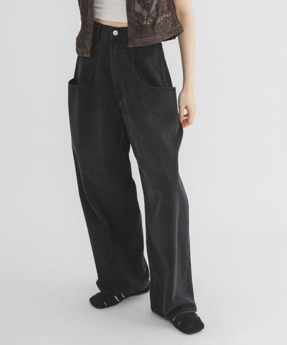 [必入靚褲] KBF BIG pocket design denim - Image 2