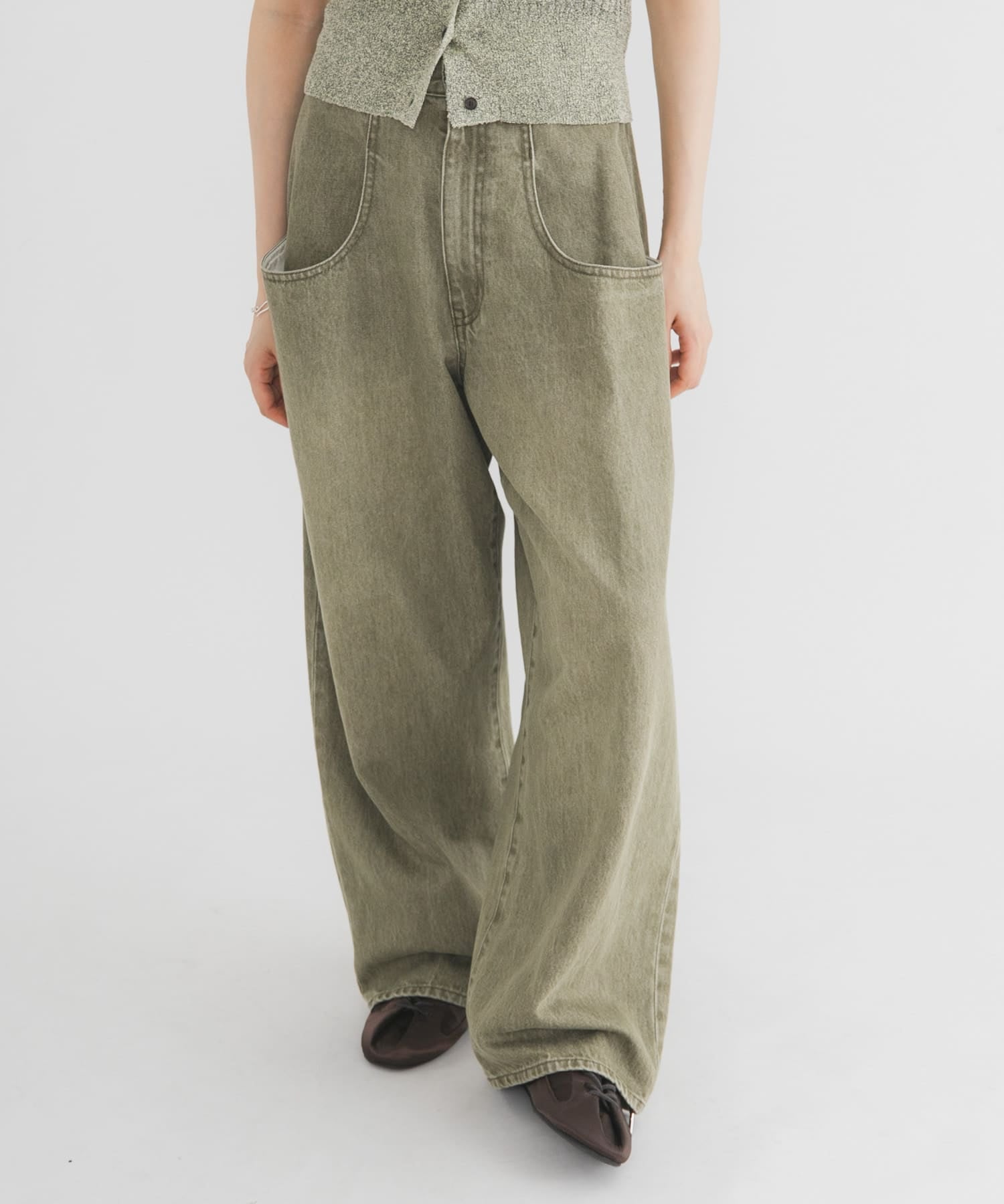 [必入靚褲] KBF BIG pocket design denim - Image 50