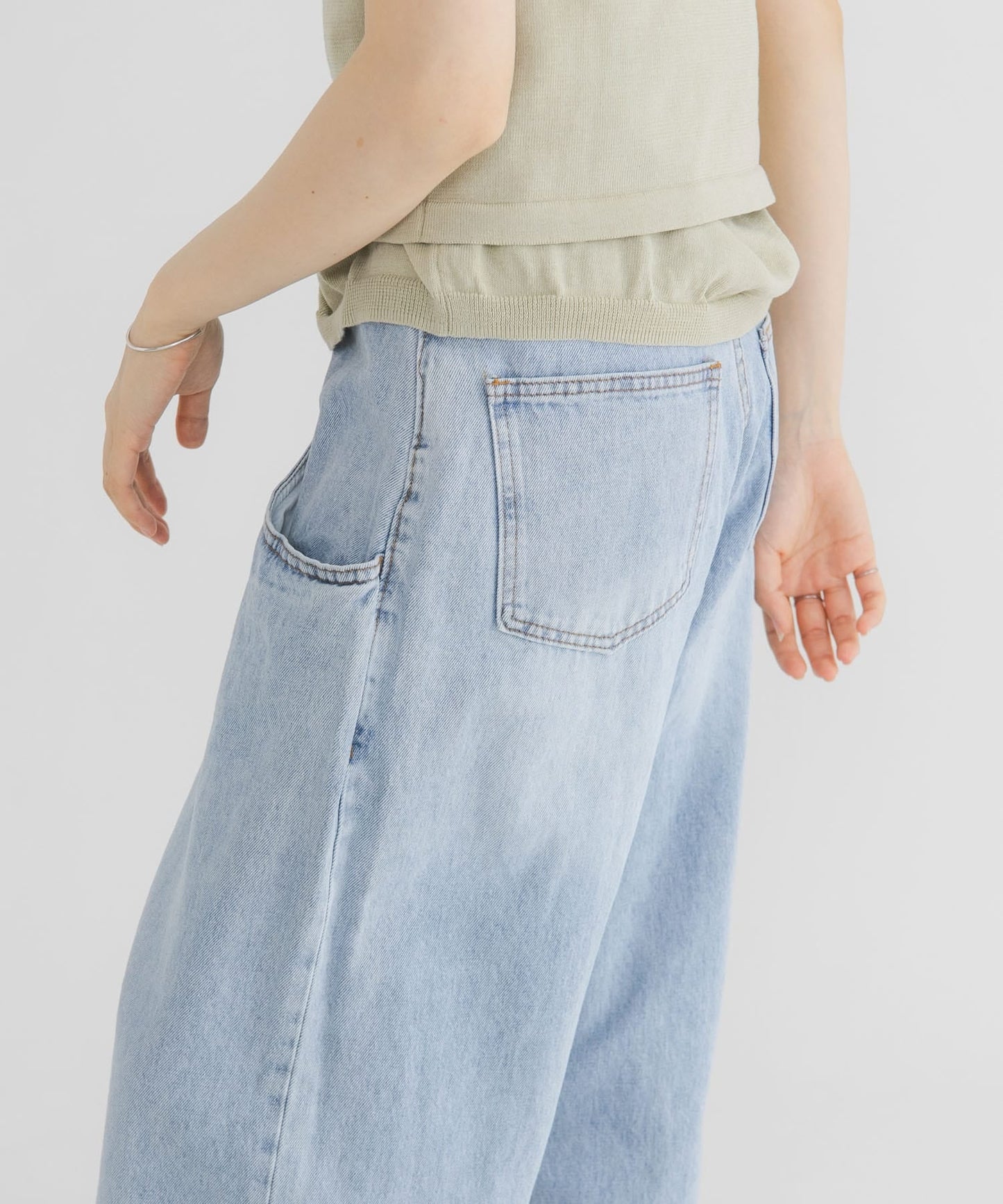 [必入靚褲] KBF BIG pocket design denim - Image 7