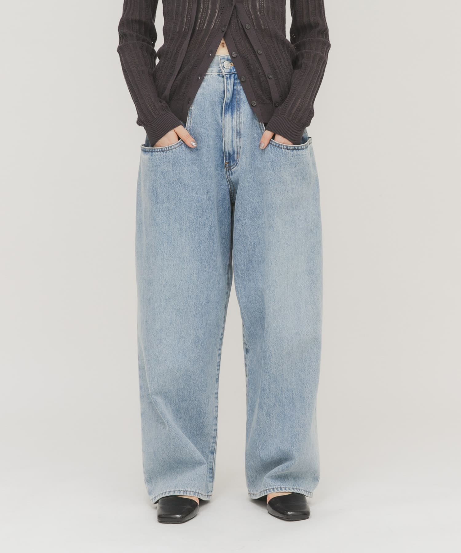 [必入靚褲] KBF BIG pocket design denim - Image 9