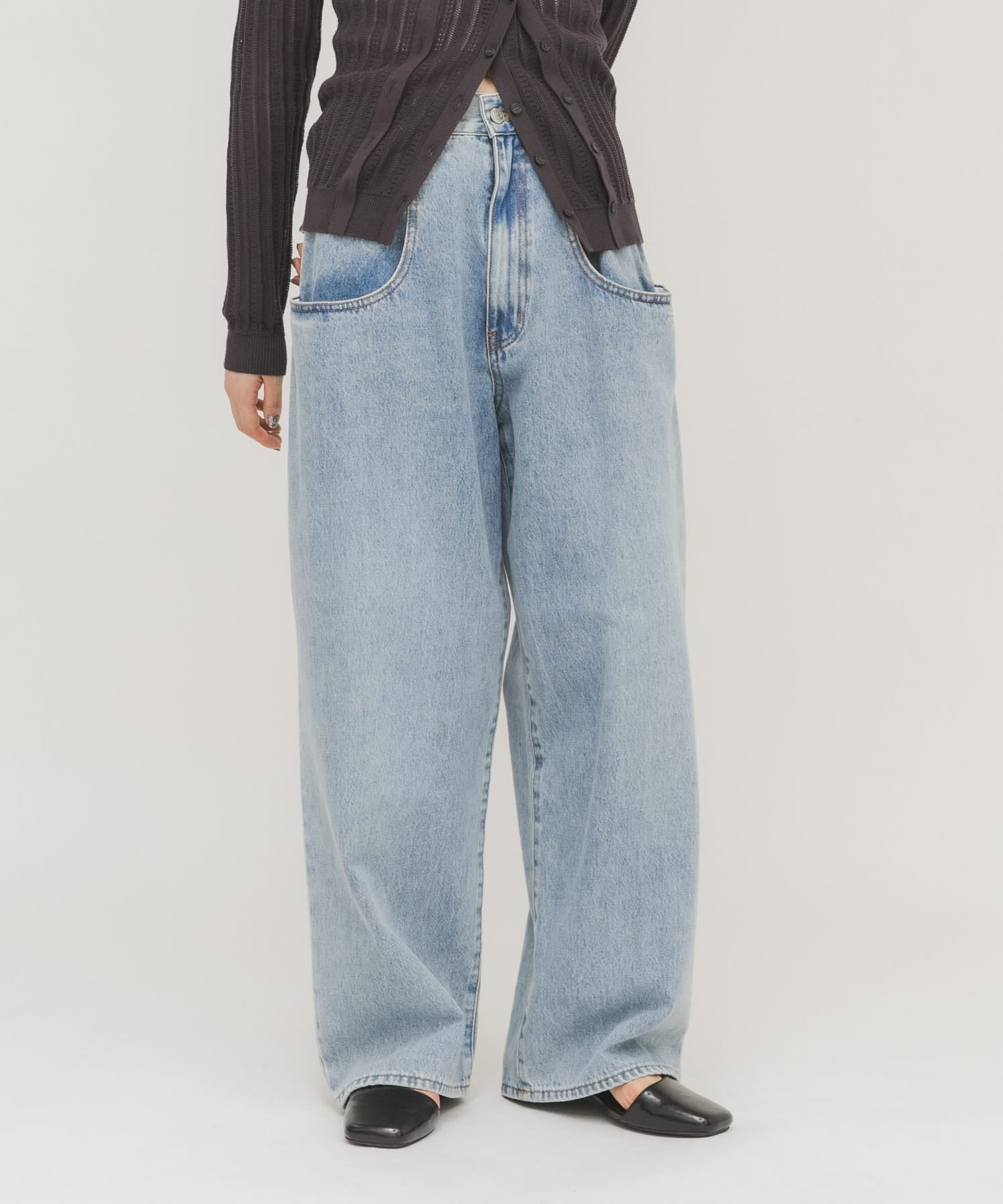 [必入靚褲] KBF BIG pocket design denim - Image 10