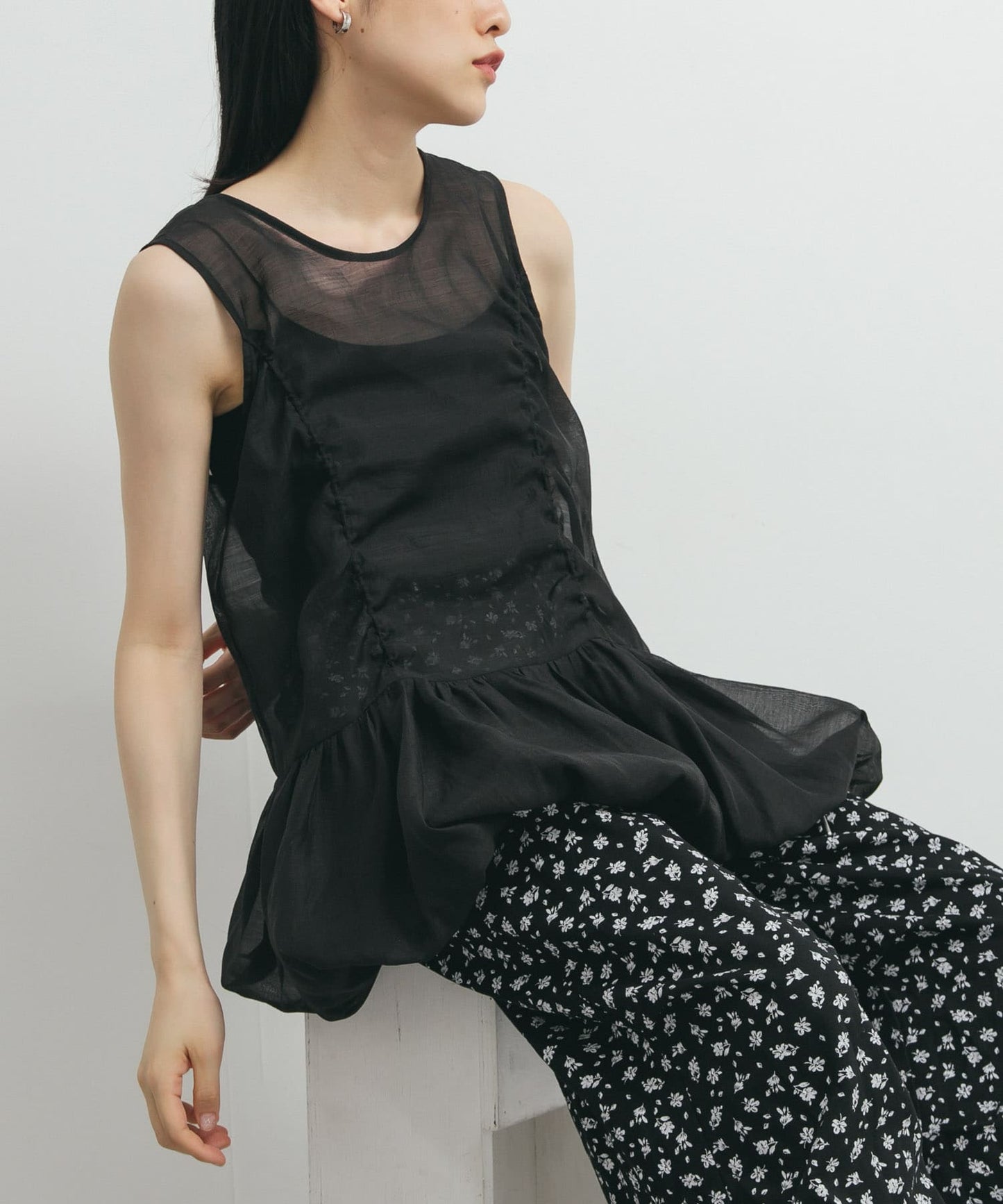 KBF 抽繩泡泡背心