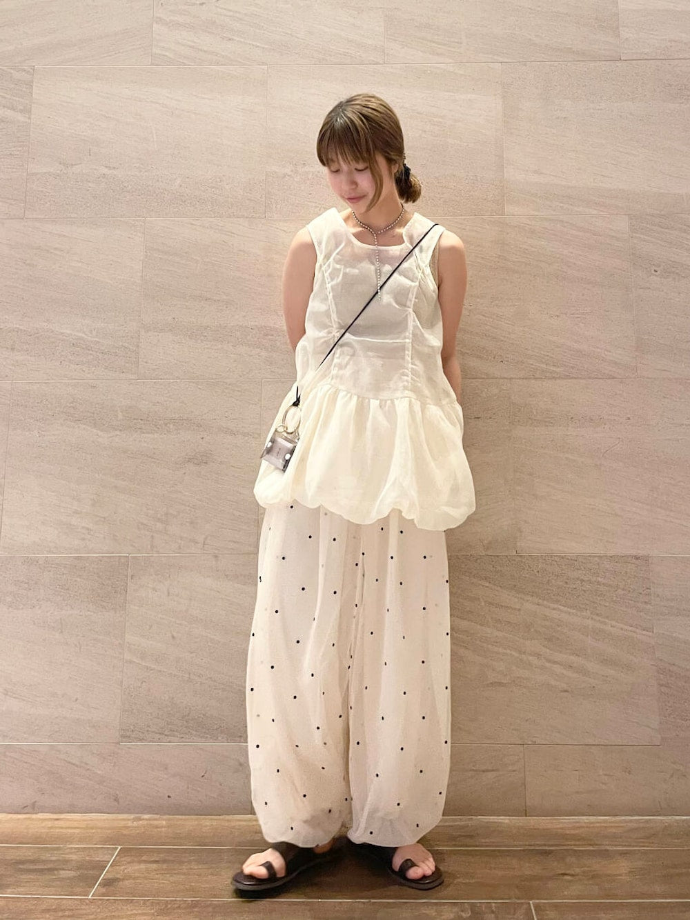 KBF 抽繩泡泡背心