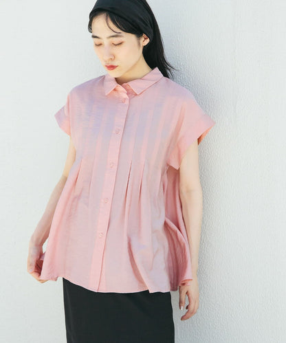 KBF sleeveless stack flare blouse - Image 1