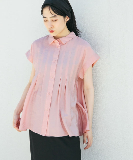 KBF sleeveless stack flare blouse - Image 1