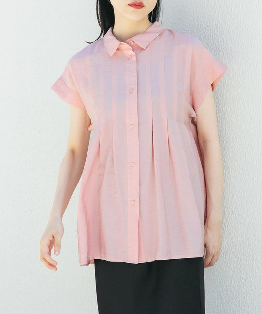 KBF sleeveless stack flare blouse - Image 4