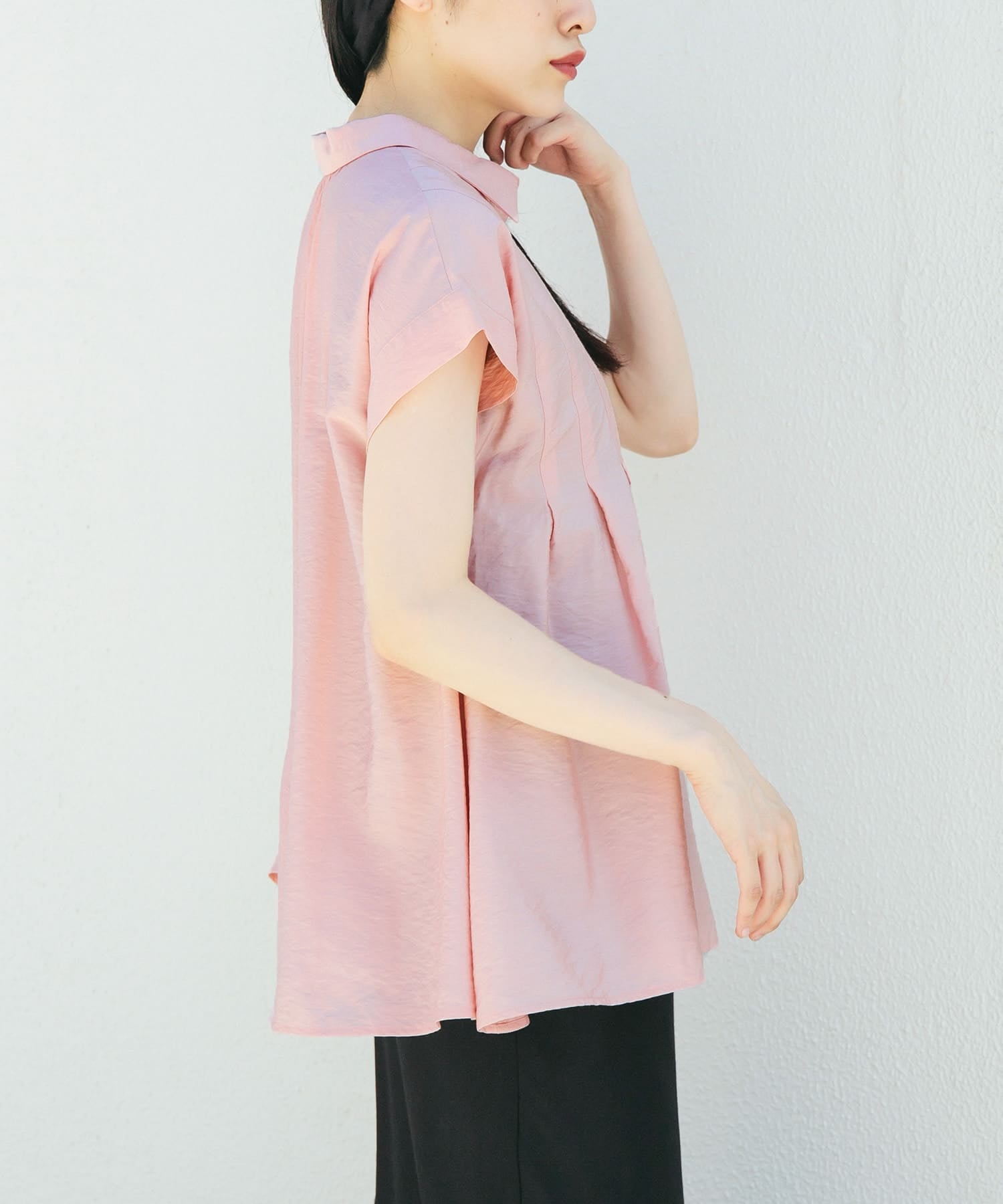 KBF sleeveless stack flare blouse - Image 5