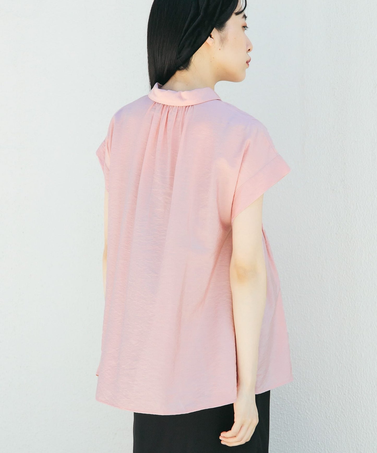KBF sleeveless stack flare blouse - Image 6
