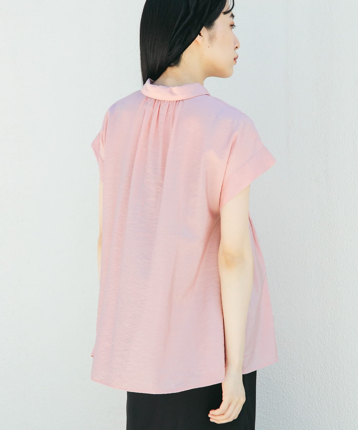 KBF sleeveless stack flare blouse - Image 6
