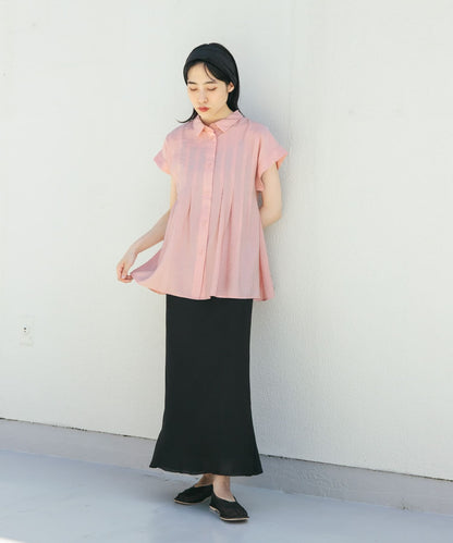 KBF sleeveless stack flare blouse - Image 7