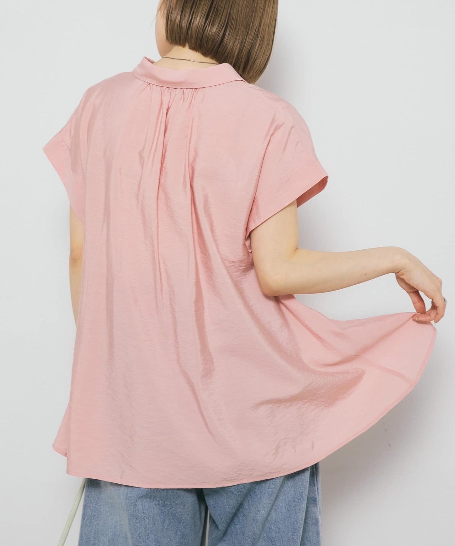 KBF sleeveless stack flare blouse - Image 8