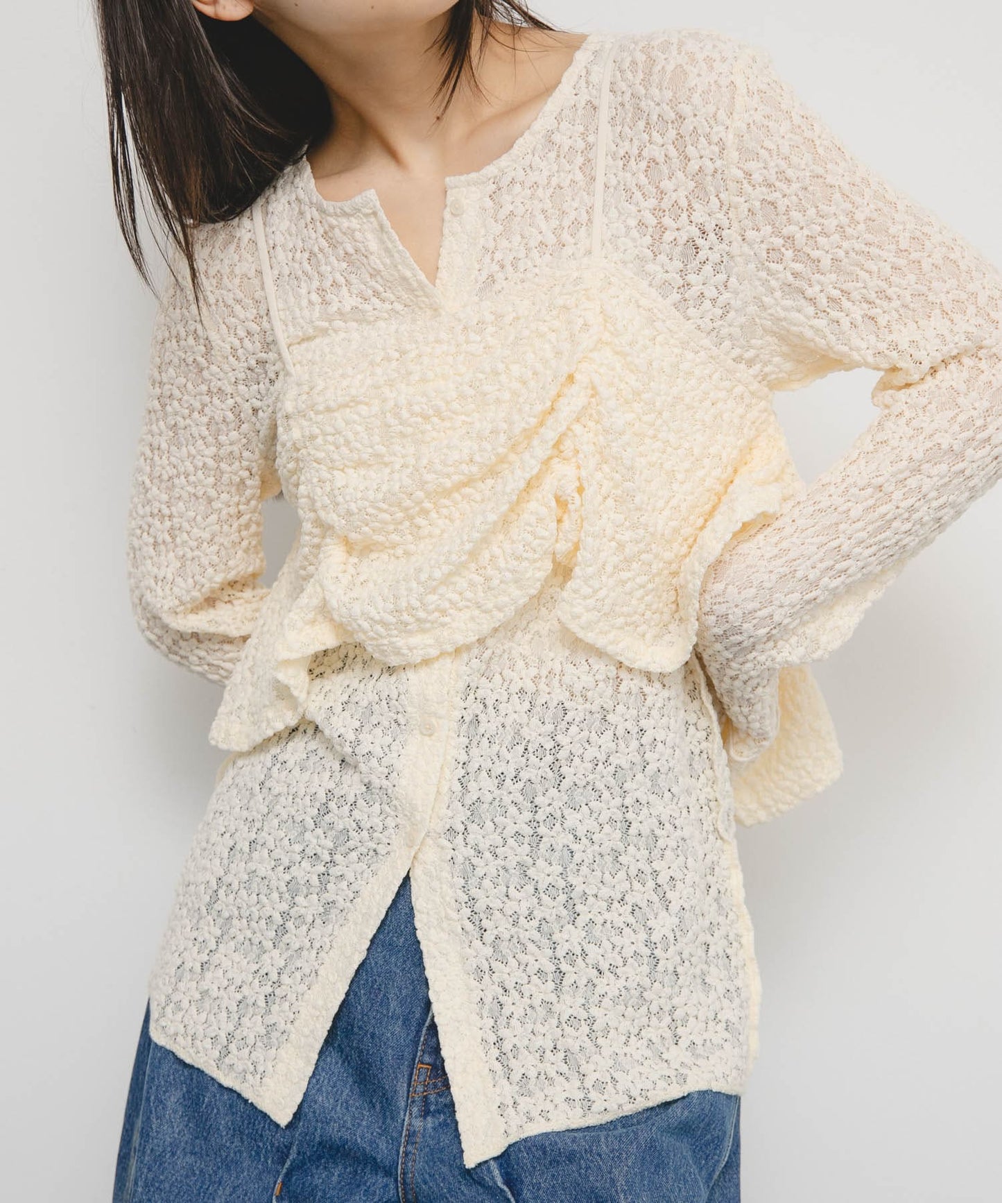 KBF Bustier Set Lace Tops