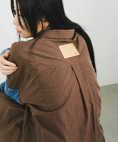 KBF denim sleeve remake shirt