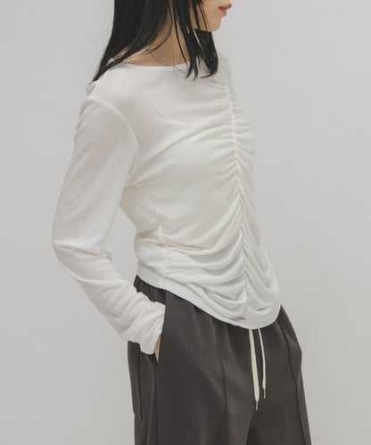 KBF Asymmetrical drape TEE