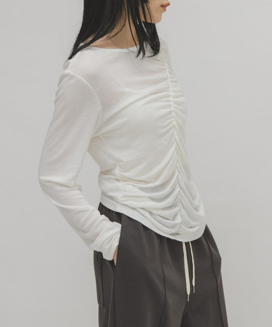 KBF Asymmetrical drape TEE