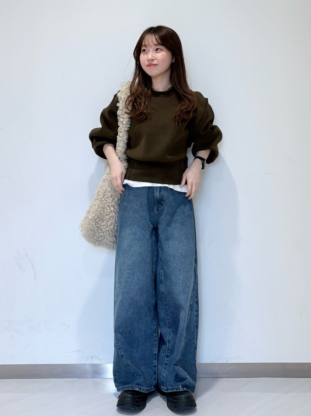 KBF Asymmetrical drape TEE