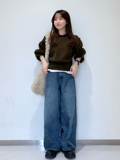 KBF Asymmetrical drape TEE