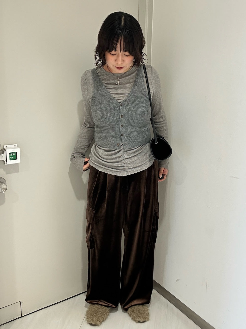 KBF Asymmetrical drape TEE