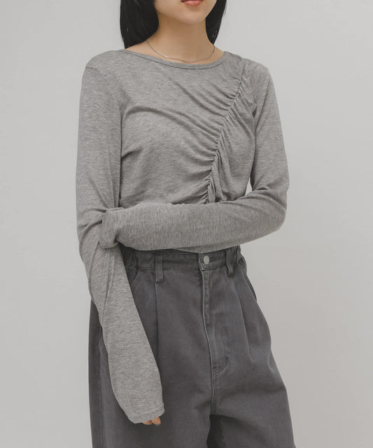 KBF Asymmetrical drape TEE