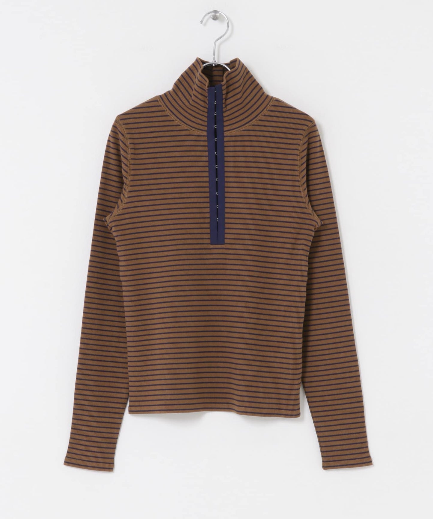 KBF 高領條紋 tops