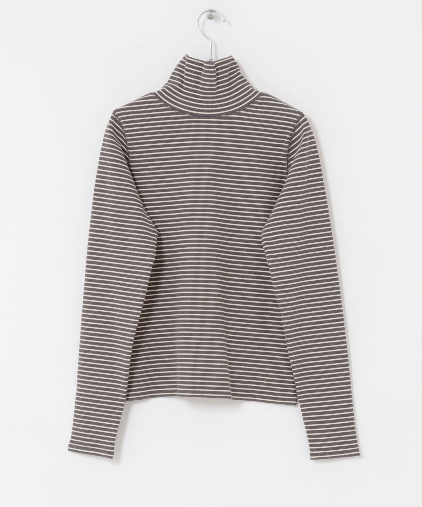 KBF 高領條紋 tops