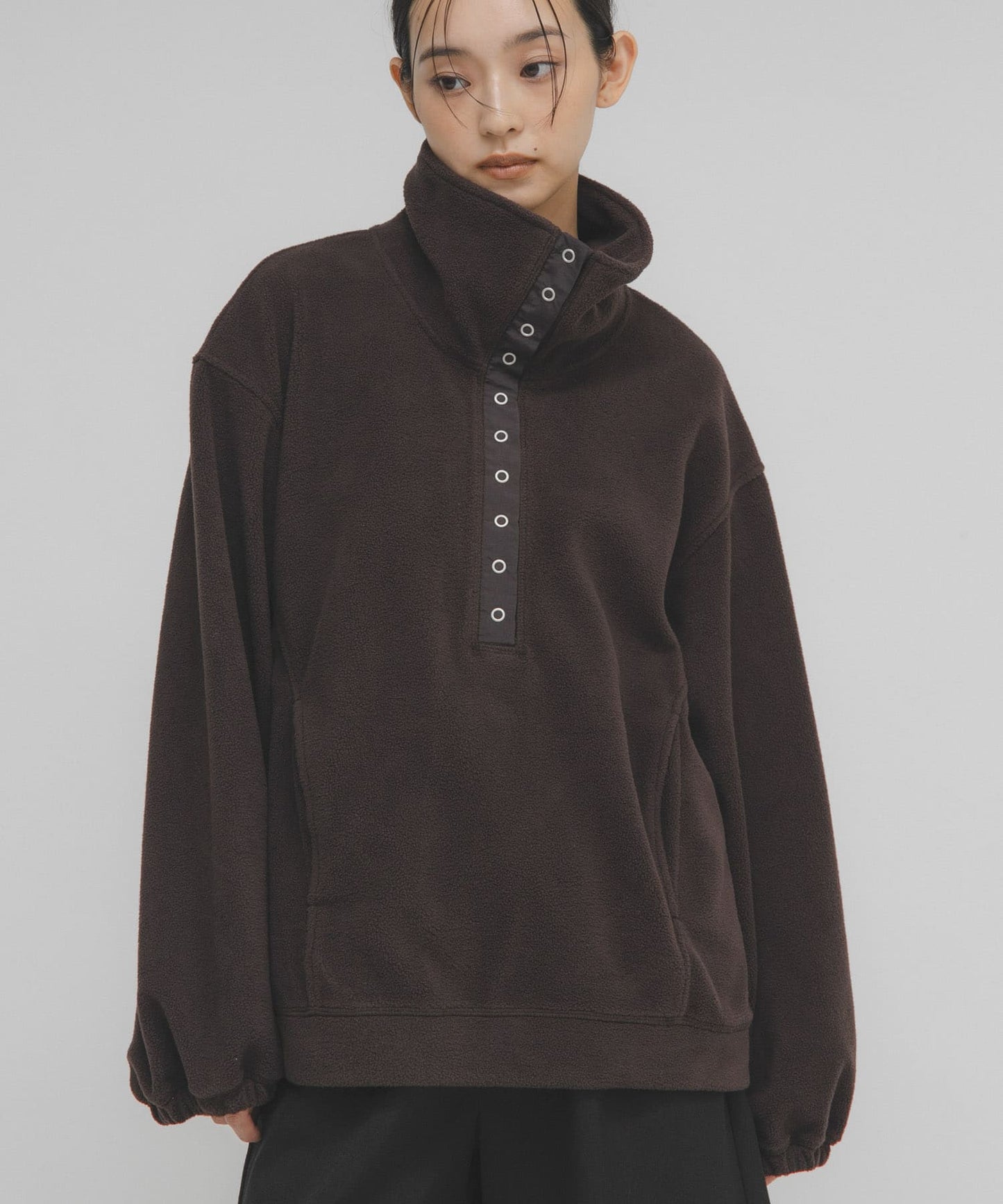 KBF half snap fleece pullover