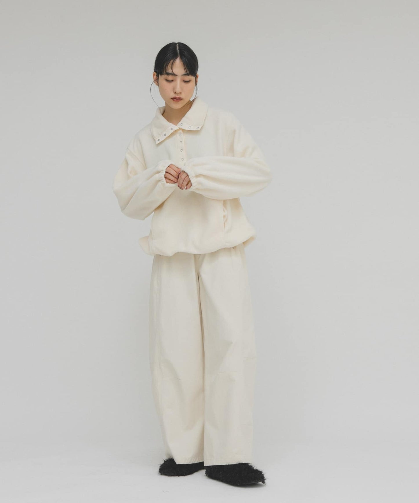 KBF half snap fleece pullover