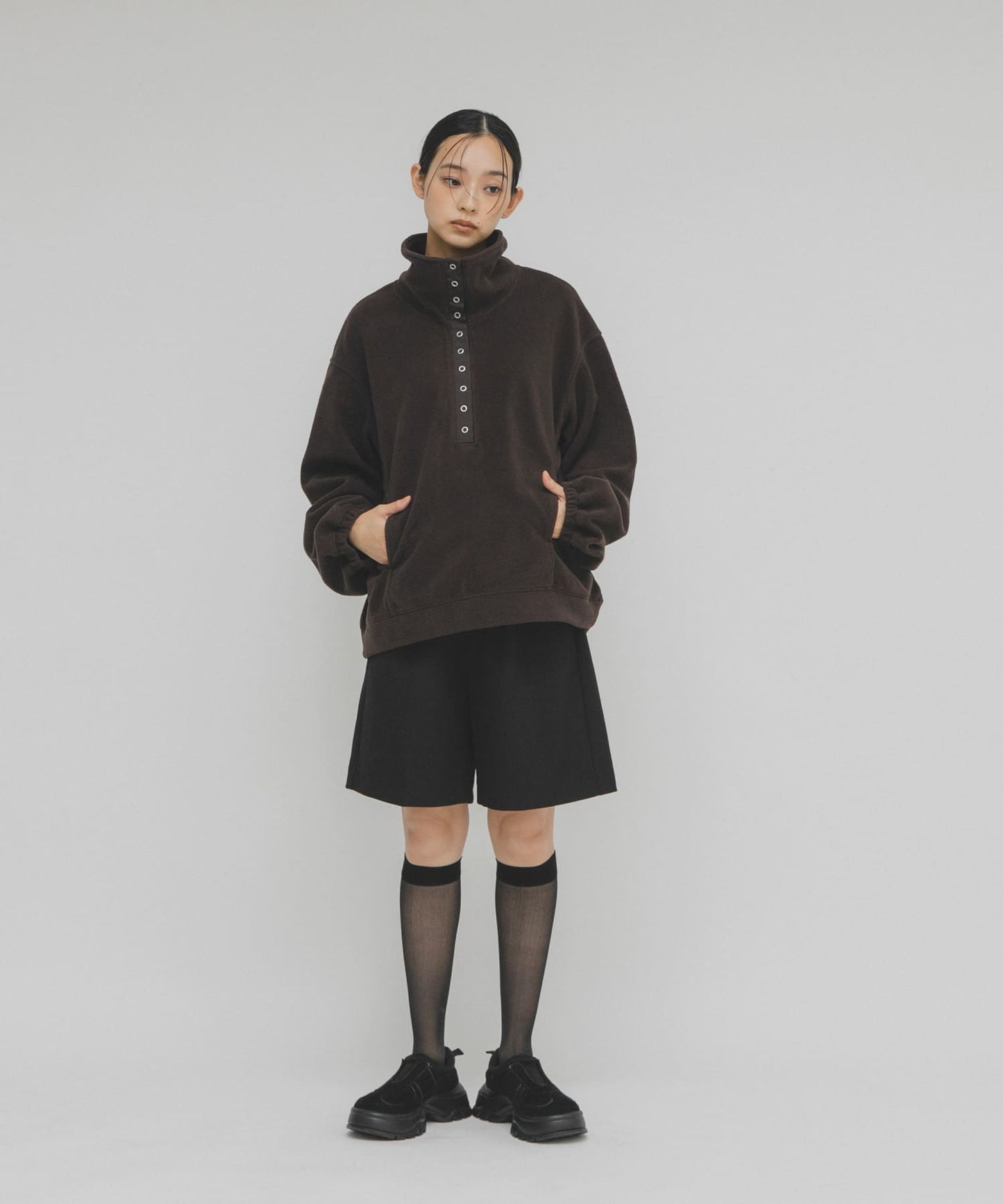 KBF half snap fleece pullover