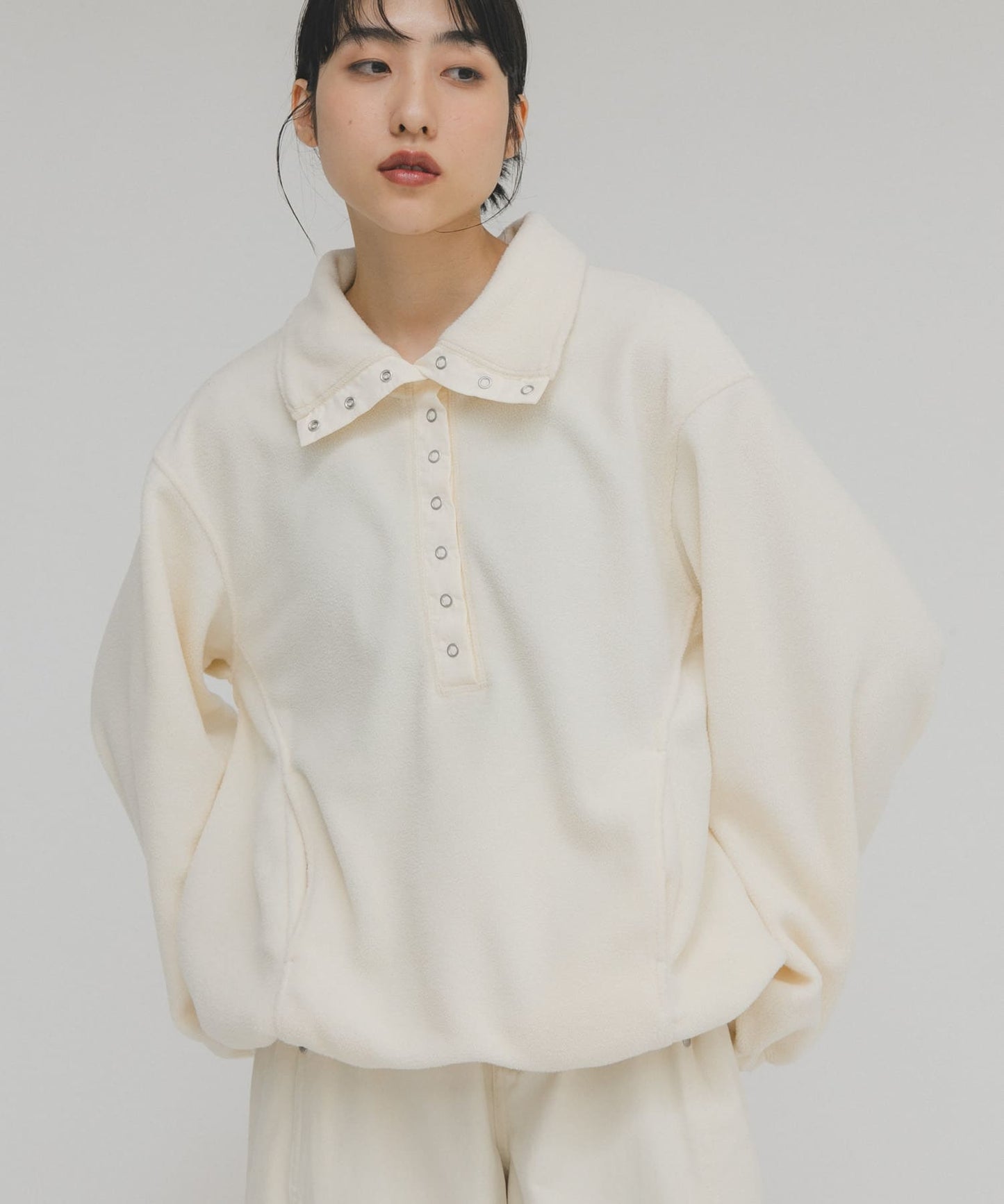 KBF half snap fleece pullover