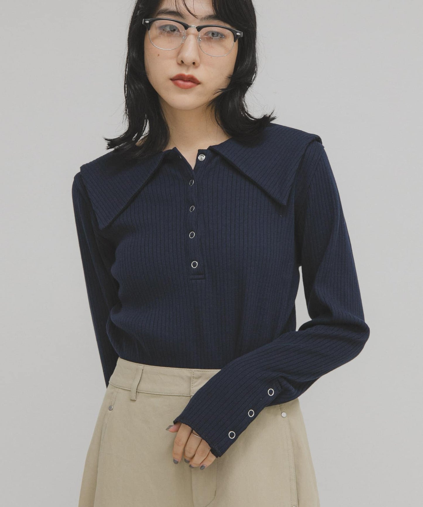 KBF 水手領羅紋上衣